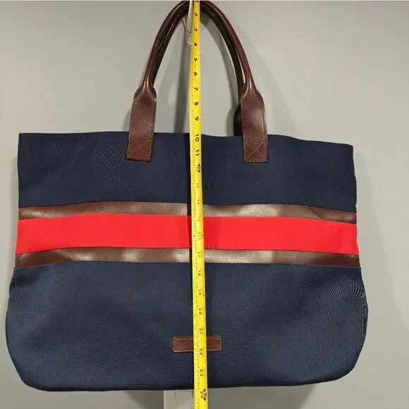 🐢 Dooney & Bourke Brooklawn XL Tote Weekender Bag Great Condition! - Picture 4 of 16